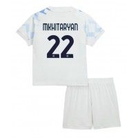 Inter Milan Henrikh Mkhitaryan #22 Vonkajší Detský futbalový dres 2025-26 Krátky Rukáv (+ trenírky)
